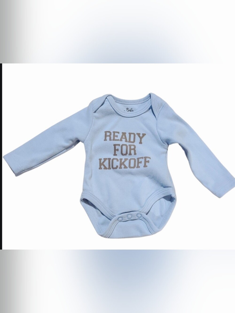 BOGO: Baby Essentials Football Newborn ONESIE